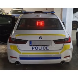 Panou rabatabil mesaje variabile -  VMS - montabil la interiorul masinilor